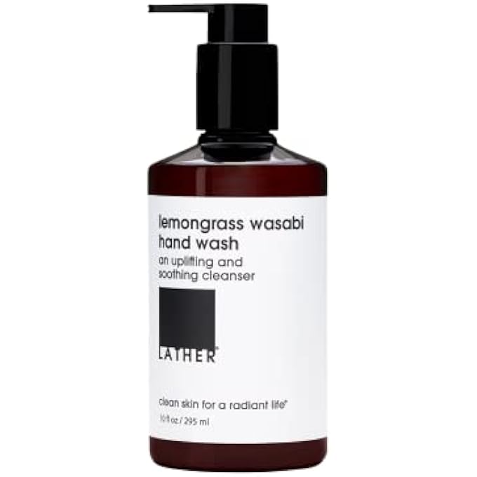 LATHER LEMONGRASS WASABI HAND WASH 10OZ - Image 1